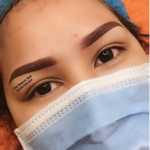 Chỉnh sửa dáng mày cũ, xử lý màu (trổ xanh, trổ đỏ)