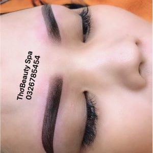 Phun mày công nghệ phun sương chạm hạt (Magis Shading)